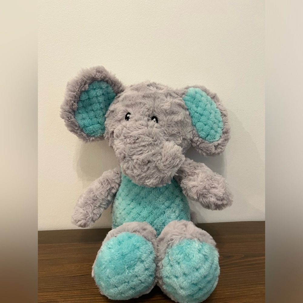 Spark Create Imagine Plush Elephant Stuffed Animal Sensory Toy 14 Some Play Wear